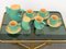 Italian Green Ceramic Memphis Tea Set by Massimo Iosa Ghini for Naj-Oleari, 1985, Image 7