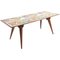 Mid-Century Italian Printed Wood and Plastic Coffee Table Attributed to De Poli, 1950s, Image 1