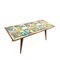 Mid-Century Italian Printed Wood and Plastic Coffee Table Attributed to De Poli, 1950s, Image 6