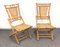 Mid-Century Italian Bamboo and Rattan Foldable Table and Four Chairs, 1960s, Set of 5 17