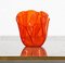 Mid-Century Italian Orange Acrylic Glass Centerpiece from Guzzini, 1970s 5