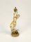Mid-Century Murano Glass and Gold Female Statue by Ercole Barovier, Image 16