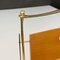 Mid-Century French Brass and Chestnut Wood Magazine Rack by Maison Baguès, 1950s 19