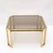 French Brass and Glass Octagonal Tables from Maison Jansen, 1970s, Image 6