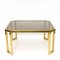 French Brass and Glass Octagonal Tables from Maison Jansen, 1970s, Image 13