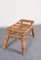 Italian Bamboo Coffee Table with Magazine Rack 5