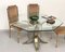 Octagonal Dining Table in Brass, Chrome & Glass, Italy, 1970s, Image 17