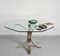 Octagonal Dining Table in Brass, Chrome & Glass, Italy, 1970s, Image 13