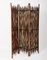 Italian Rattan Partition Room Divider Screen, 1900s 8