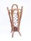 Italian Bamboo and Wicker Umbrella Stand in the Style of Franco Albini, 1950s, Image 3