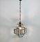 Italian Glass and Brass Lantern from Fontana Arte, 1950s, Image 16