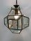 Italian Glass and Brass Lantern from Fontana Arte, 1950s 17