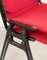 Chaise DSC 106 en Aluminium Rouge par Giancarlo Piretti pour Castles Alps, Italie, 1960s, Set de 2 5