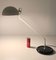 Adjustable Desk Lamp in White and Black from Guzzini, Italy, 1970s, Image 7