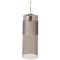 Easy Suspension Lamp in Grey by Ferruccio Laviani for Kartell, Italy 1
