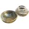 Cuencos pequeños de cristal de Murano con oro de Arte Vetraria Muranese. Juego de 2, Imagen 1