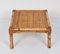 Mid-Century Italian Bamboo & Rattan Coffee Table from Vivai Del Sud, 1970 5