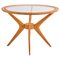 Mid-Century Italian Birchwood Coffee Table by Cesare Lacca for Cassina, 1950s 1