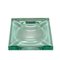 Mid-Century Italian Modern Green Crystal Glass Ashtray from Fontana Arte 5