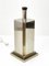 Italian Steel & Brass Table Lamp by Carlo Venturini for Bottega Del Lume, 1970s 16