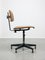 Mid-Century Brown Office Swivel Chair from Stol 6