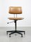 Mid-Century Brown Office Swivel Chair from Stol 4