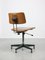 Mid-Century Brown Office Swivel Chair from Stol, Image 3