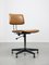 Mid-Century Brown Office Swivel Chair from Stol 2