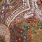 Vintage Middle Eastern Sequins and Textile Frieze Wall Panel, 1980s 8