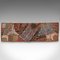 Pannello da parete vintage con paillettes e tessuto, anni '80, Immagine 2