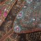 Vintage Middle Eastern Sequins and Textile Frieze Wall Panel, 1980s 9