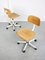 Vintage Wooden Swivel Office Chair, Image 23