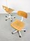 Vintage Wooden Swivel Office Chair, Image 3