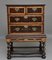 Early 20th Century Laburnam Oyster Chest on Stand in the Style of William & Mary, Set of 2 11