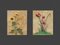 Poppy and Sunflowers, anni '60, set di 2, Immagine 1