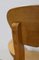 Large Light Oak Adjustable Office Armchair, 1940s, Image 17