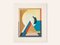 Otto Herbert Hajek, Pyramid, 1992, Color Offset Print on Thick Paper, Framed 1