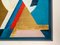 Otto Herbert Hajek, Pyramid, 1992, Color Offset Print on Thick Paper, Framed 4