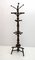 Half-Century Italian Walnut Ground Coat Rack with Umbrella Stand, 1950s 10