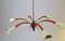 Mid-Century Italian Chandelier with 6 Lights, Image 2