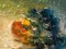 Naturaleza muerta con flores expresionista, óleo sobre lienzo, enmarcado, Imagen 4