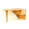 Vintage Art Deco Boomerang Desk in Maple and Rattan, Image 11