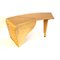 Vintage Art Deco Boomerang Desk in Maple and Rattan, Image 5