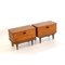 Vintage Nachttische aus Teak, 1960er, 2er Set 3