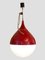 Ball Pendant Lamp in Opal Glass from Stilnovo, Italy 1950s 3