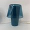 Blaue Glas Mushroom GAVIK Tischlampe von Ikea, 2er Set 5
