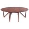 Rosewood Drop-Leaf Dining Table by Kurt Østervig for Jason Möbler, 1960s 1