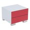 Red Leather Dandy Bedside Table by Paolo Cattelan, 2004 1