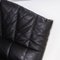 Black Leather Quilted Armchair by Inga Sempé Moel for Ligne Roset 8