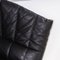 Black Leather Quilted Armchair by Inga Sempé Moel for Ligne Roset, Image 8